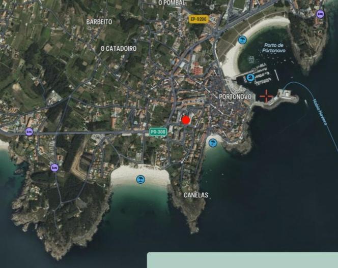 K-Nelas Home Muy Cerca De La Playa Y Del Centro Sanxenxo Esterno foto