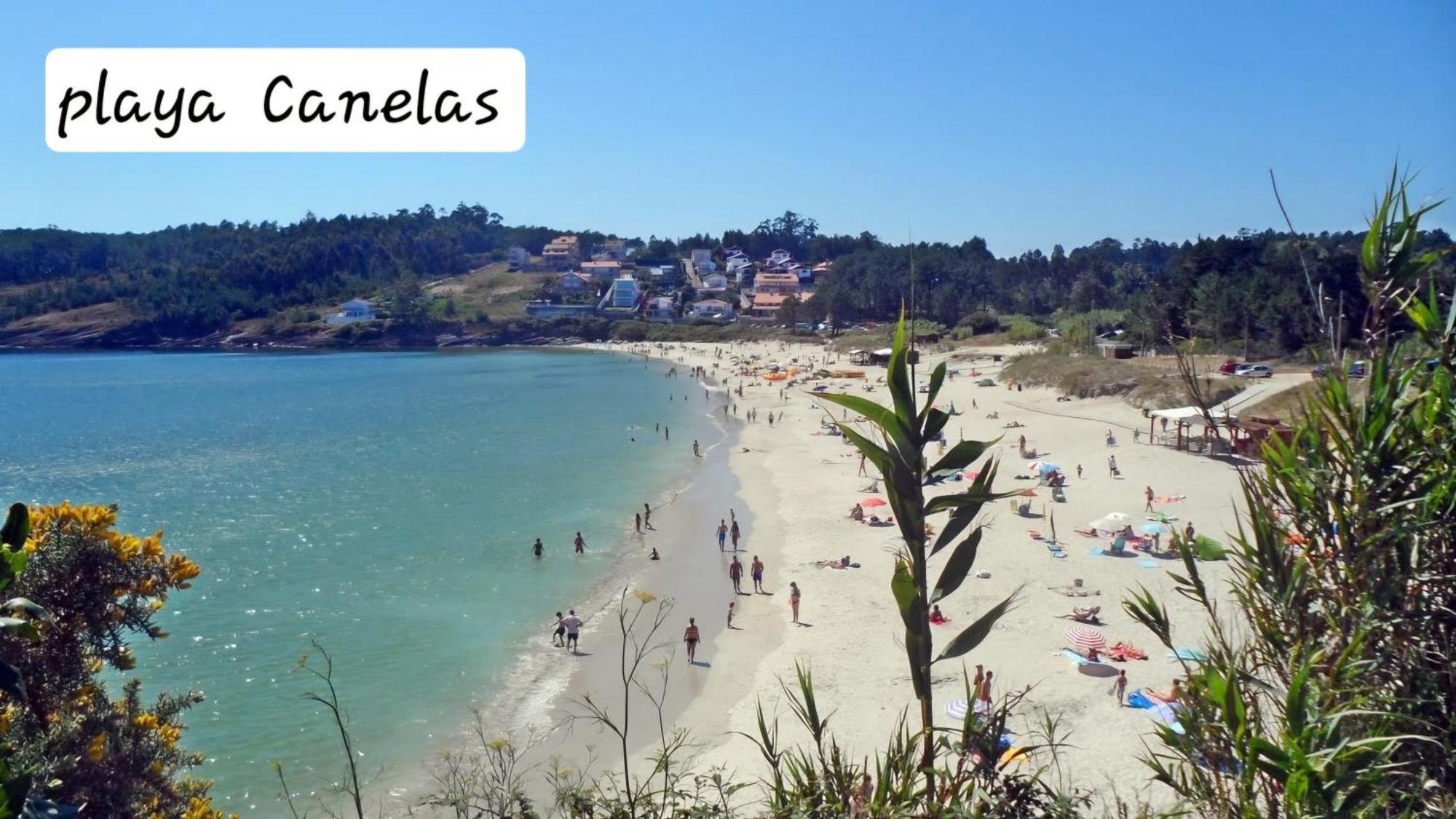 K-Nelas Home Muy Cerca De La Playa Y Del Centro Sanxenxo Esterno foto